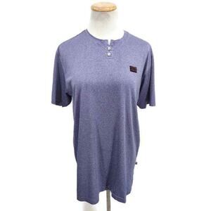 Birdseye purple athletic Short Sleeve shirt in size XL
